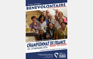 Deviens bénévole au sein du Comité Départemental de Judo de Vendée