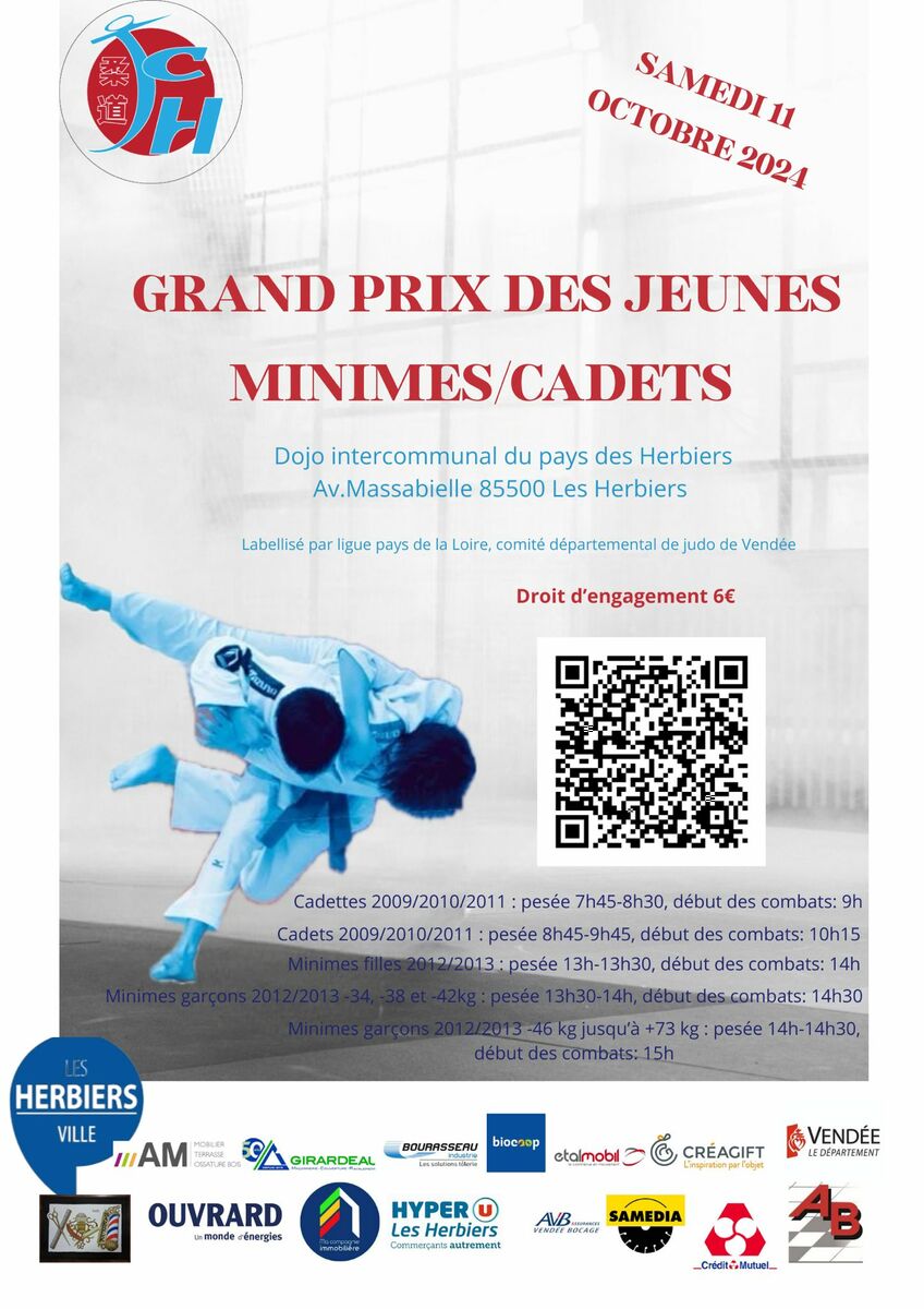 Grand Prix Minimes /Cadets des Herbiers