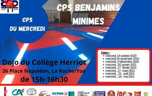 CPS Benjamins /Minimes dojo collège Herriot 