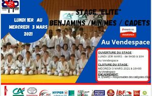 ANNULÉ Stage sportif benjamin/minimes/cadets (3 jours)