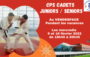 CPS CADETS /JUNIORS /SENIORS - VENDESPACE
