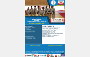 JEUX DE VENDEE : EQUIPES POUSSINS /BENJAMINS /MINIMES