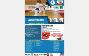 Championnat Individuels Cadets : NOUVEAUX HORAIRES