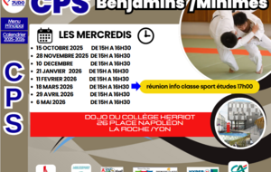 CPS BENJ/MIN 15h00-16h30 dojo collège Herriot (copie)