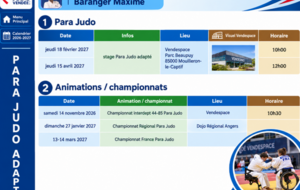 Stage PARA judo