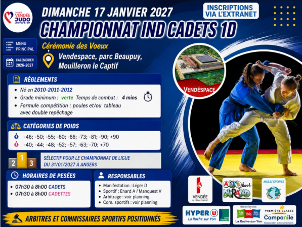 Championnat Ind Cadets