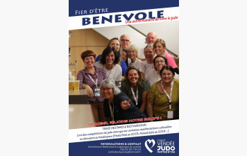 Deviens bénévole au sein du Comité Départemental de Judo de Vendée