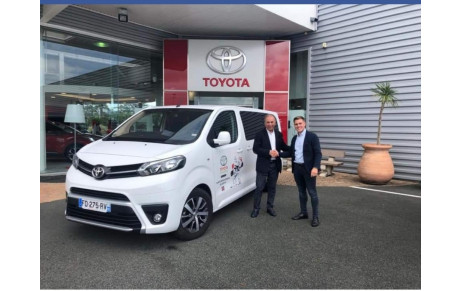 TOYOTA MOTORS NOUVEAU PARTENAIRE DU COMITE DE JUDO DE VENDEE