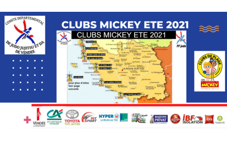 CLUBS MICKEY ETE 2021